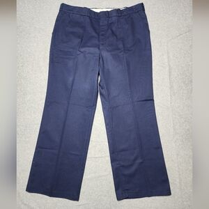 Sears Fieldmaster Navy Pants Measures 44 x 30